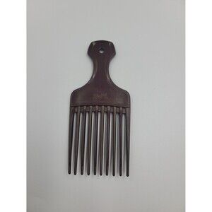 Vintage Stylex Brown Hair Pick Comb